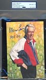 Marv Levy Gem Mint 10 PSA DNA Signed Goal Line Art Card GLAC Autograph HOF 01