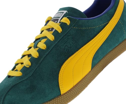 Image of PUMA Mens Brasil Lace Up Sneakers Shoes Casual