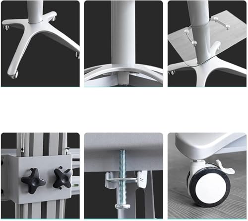 Soporte móvil para TV con ruedas para pantalla 32-65 pulgadas miniatura 5
