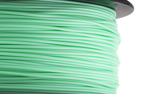 Image of HATCHBOX 1.75mm Mint Green PLA 3D Printer Filament, 1 KG Spool, Dimensional Accuracy + /- 0.03 mm, 3D Printing Filament