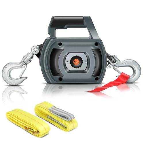 Lonsge 1000LB Synthetic Rope Winch