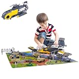 【Stimuler l'imagination】- Cet ensemble de sous-marin est parfait pour stimuler l'imagination et approfondir la compréhension des avions militaires et des jouets sous-marins. Il est également parfait pour les amateurs d'histoire et les fans de la marine, avec une variété de voitures et d'avions et de barricades, il permet aux enfants d'apprendre par le jeu et d'améliorer leur imagination spatiale.