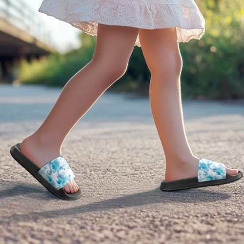 Kids Slides Girls Sandals Comfort Non-Slip Beach Pool Boys Shower Shoes Indoor Outdoor (Little Kid/Big Kid)4