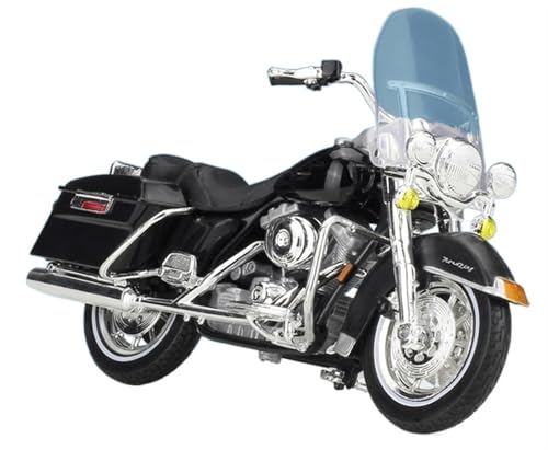 Modèle de Moto Mini Vélo Décoration Bureau Salon Échelle Réduite 1:18 Black