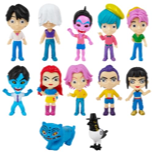 CWENDANER Merch Statuen 12 Paket Sammlerstück Modell Statue,Mini Figuren Set,Sammelfiguren für Geburtstag Jubilä ...