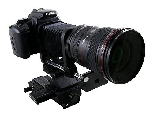 FOTGA 4-Way Mise au Point Macro Rail Glissière pour Canon, Nikon, Sony D-SLR Close-up Tournage