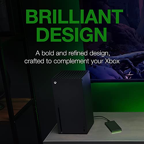Seagate Game Drive Ssd For Xbox 1Tb External Solid State Drive - 3.5 Inch, Usb 3.2 Gen 1, With Built-In Green Led And Rescue Services (Stld1000400) #TOP3