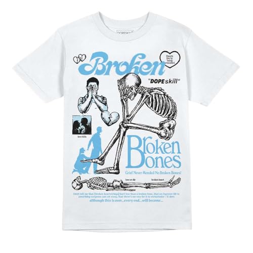 Image of DopeSkill Graphic Tee Streetwear Hip Hop Hypebeast Street Style Unisex T-Shirt Sneaker Colour Matching Shirts Horror Skeleton