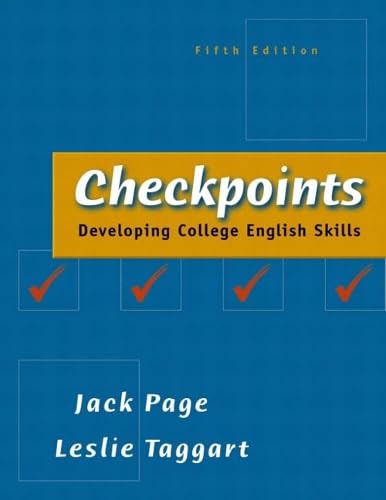 Checkpoints: Developing College English Skills (5th Edition)