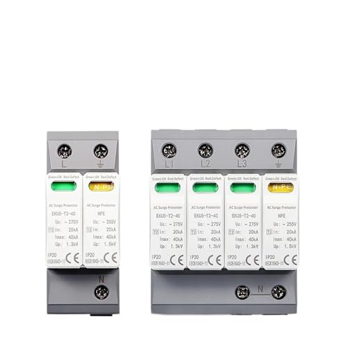 Parasurtenseur T2 AC 4P 40KA : protégez vos appareils contre la foudre 275V