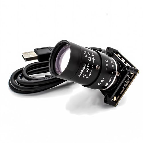 Module caméra USB Global Shutter HD 2.3 MP 1080p 90fps et objectif zoom 5-100mm - 3