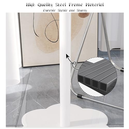 Mesa auxiliar para espacios pequeños y sofá ideal como mesa de cama para dormitorio 6