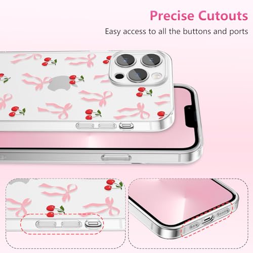 Coque iPhone 14 Pro Max antichoc et transparente protection fine rose - 3