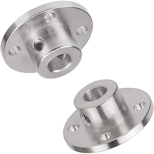 CENPEK 4 x 8 mm Flanschkupplung, starre Führung, Modell-Kupplung, Zubehör, Schaft-Achse, Armaturen für DIY RC-Modell-Motoren.