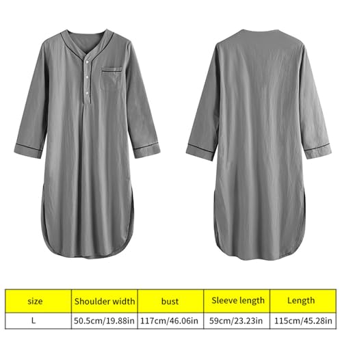 Rata nightshirt largo para dormir sin opresión lumbar 5