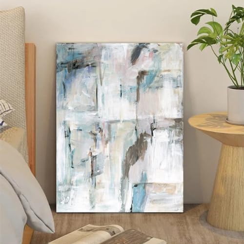 Décoration murale originale peinte à la main, peinture sur toile luxe