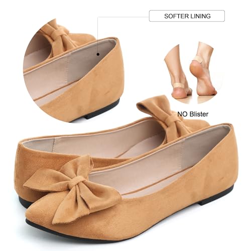 Image of Dear Time Women's Ballet Flats Dress Ballet Shoes Slip on for Office Work Comfortable Shoes