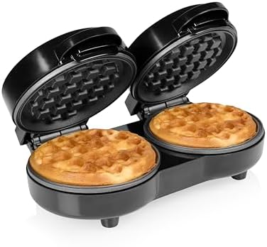 Tristar Mini Double Waffle Maker, 2 Waffles per Use, 1100 W Power...