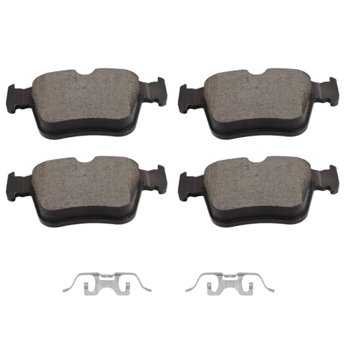 Image of SCITOO D1872 Ceramic Brake Pads Sets Rear w /Hardware Replacement For Mercedes-Benz For C43 AMG│For GLC43 AMG│For GLC300│For GLC350e│For C450 AMG