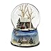 The San Francisco Music Box Company Winter Cottage with Carolers Snow Globe