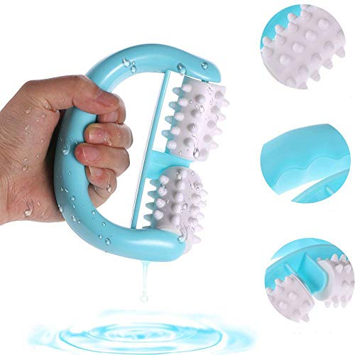 2-rodillos-de-masaje-con-mango-en-forma-de-D-rodillo-anticelulitis-contra-la-celulitis-y-problemas-de-la-piel-para-evitar-la-celulitis-Musculamasajeador-de-grasa-azul-y-verde