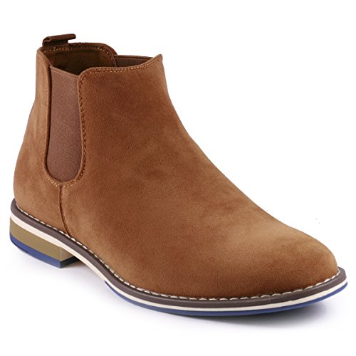 Image of Metrocharm MC130 Men's Formal Dress Casual Ankle Chelsea Boot