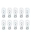 Produktbild 10x W16W 16W 12V W2,1x9,5d Jurmann® LongLife HALOGEN LAMPEN FALTSCHACHTEL 10 STÜCK