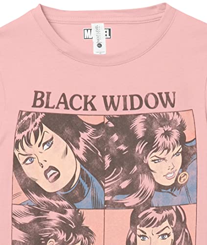 T-shirt Black Widow Marvel rose pour fille en taille L - 2