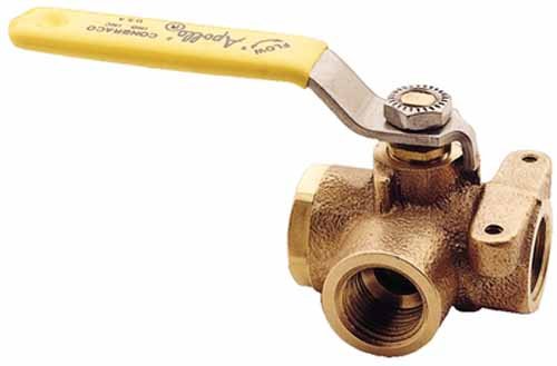Conbraco Industries Bronze 3 Way Diverter 3/4" #TOP27