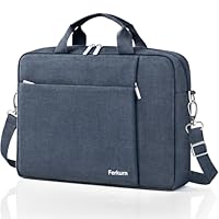 Ferkurn Laptop Bag Case Sleeve 15 15.6 16 inch for Women Men Compatible with 15/16 MacBook Pro/Air M4/M3/M2/M1, Surface Laptop 6/5/4 Book, XPS 15, HP Pavilion, Lenovo, Acer, ASUS, Samsung, Grey