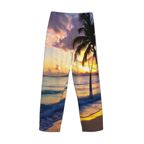 Imprimé jamaïcain à couper le souffle sur ce pantalon de pyjama