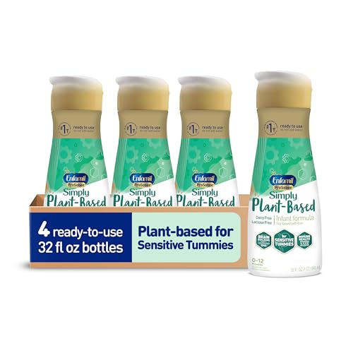 Enfamil Prosobee Plant based Baby Formula, for Sensitive Tummies, Soy-based