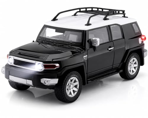 Image of Magicwand 1:24 Scale Die-Cast Tayota FJ Cruiser【X-Large】【Box Packing】 with 6 Openable Doors,Pull Back Action,Lights,Music【Random Color】【Pack of 1】