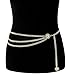 Produktbild Lnyy Taillenkette, Retro-national Wind Körper Modekette Legierung solar Blume Scheibe Riemen