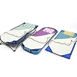 Urban Infant Tot Cot Kids Nap Mat - Toddler Preschool Daycare Bedding Cover with Blanket and Pillow - Poppies - Image 4