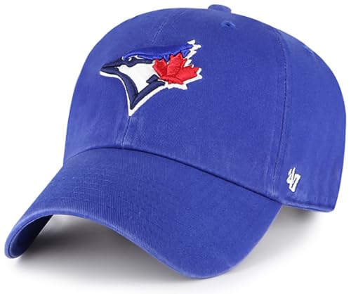 Casquette '47 MLB Clean Up Toronto Blue Jays en coton de qualité supérieure brodée