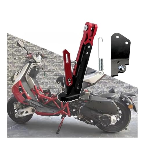 Moto support latéral Italjet Dragster stationnement en ville