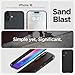 Spigen Essential Sand Blast Designed for iPhone 16 Case (2024) [Military-Grade Protection] - Matte Black