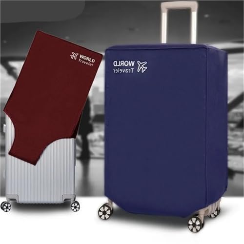 Luggage Covers Protector Non-woven Luggage Cover Dustproof Trolley Suitcase Wear-resistant(Blue,35x23x50cm)2