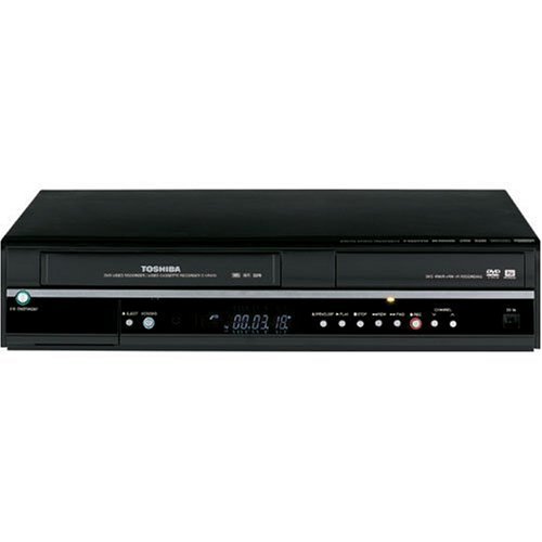 Toshiba D-VR600 Tunerless 1080i Up-Converting DivX Certified DVD Recorder VCR Combo,Black