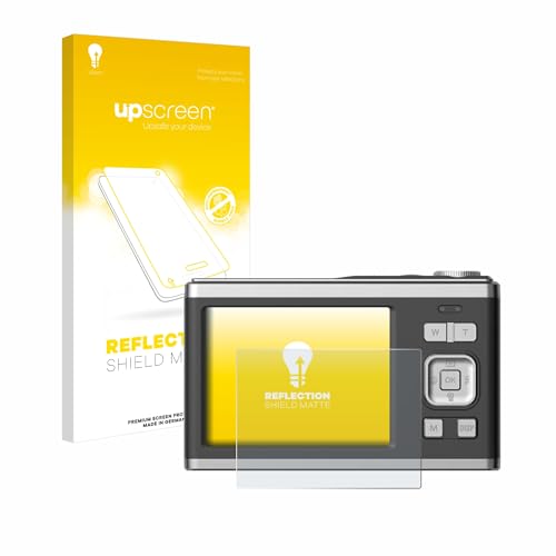 upscreen Anti-Glare Screen Protector for Rollei Compactline 10X – Protection Film Matte