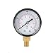 Professional Pressure Manometer NPT 1/8 Inch Heavy Duty Water Air Oil Pressure Meter 0 200psi 0 14bar Dual Scale Measurement Metal Case Easy Installation Industrial Grade
