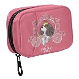 Fustylead Pilulier Cavalier King Charles avec fermeture éclair 2 fois par jour pour vitamines et compléments, 7 jours de voyage