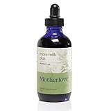 Motherlove More Milk Plus (4 Ounce Glycerin Tincture) Fenugreek-Based Lactation Supplement to Optimize Breast Milk Supply—USDA Certified Organic, Vegan, Kosher, Soy-Free