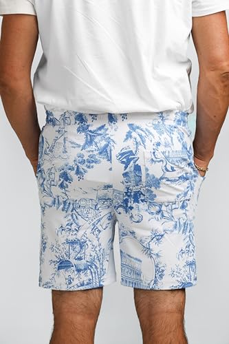 Zack & Gio Designs Mens Graphic Swim Trunks Bathing Suit - Swimwear Shorts for Beach, Pool or Casual Wear – Travel The World3