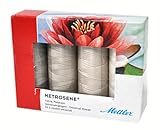 Verpackungslänge: 5,1 cm Mettler Metrosene 4 beigefarbenes Garn-Set, mehrere