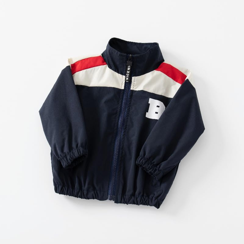 Irsutey Toddler Baby Boys Lightweight Hooded Zipper Water-Resistant Windbreaker Jacket Little Kids Warm Coats Sport Outerwear2