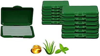 Carmel Orthodontic Wax with Vitamin E, Aloe Vera & Mint, Pack of 12, Relief Wax for Braces, Dental Appliances, Damaged Teeth, Dental Patient Wax.