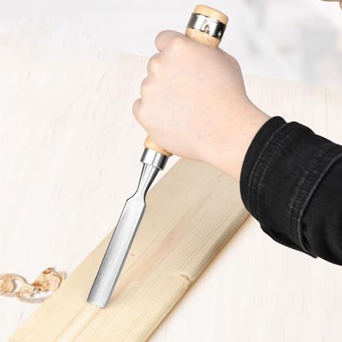 Semicircle Chisel Inner Edge Woodworking Gouge for Carpenter Wood Hand Chisel Tool Pack of 4 - Image 3