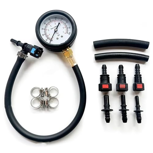 Kit de prueba de presión de combustible para solucionar tirones en coche y motocicleta
